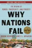 Why Nations Fail: The Origins of Power, Prosperity, and Poverty cover